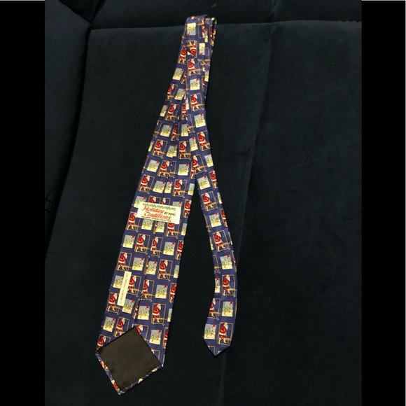 Santa Claus Holiday Edition Mens MMS necktie - Picture 6 of 6